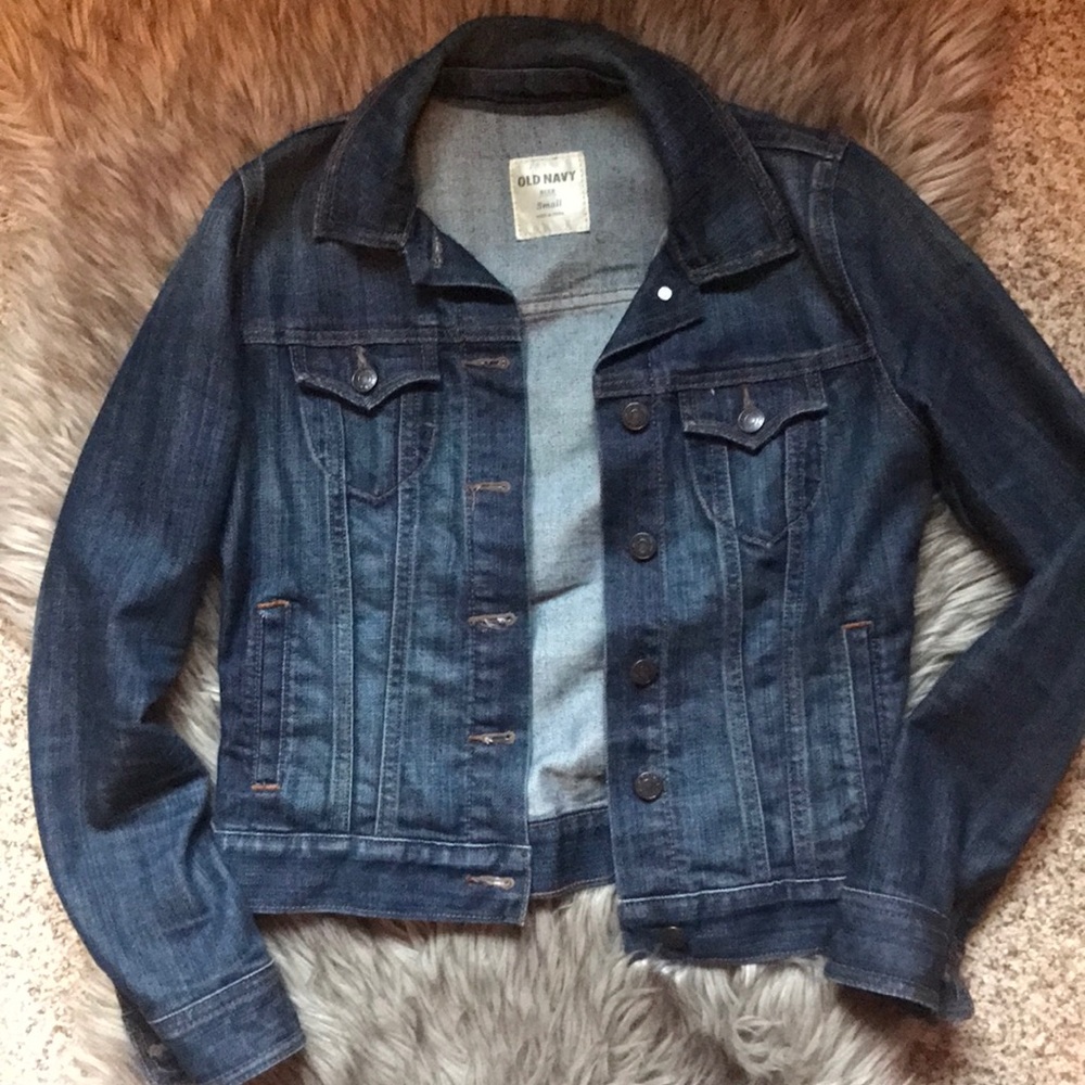 Dark denim jacket